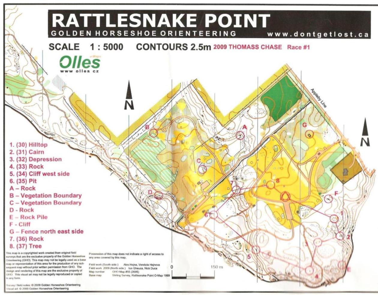 Thomass chase - sprint (2009-12-06)