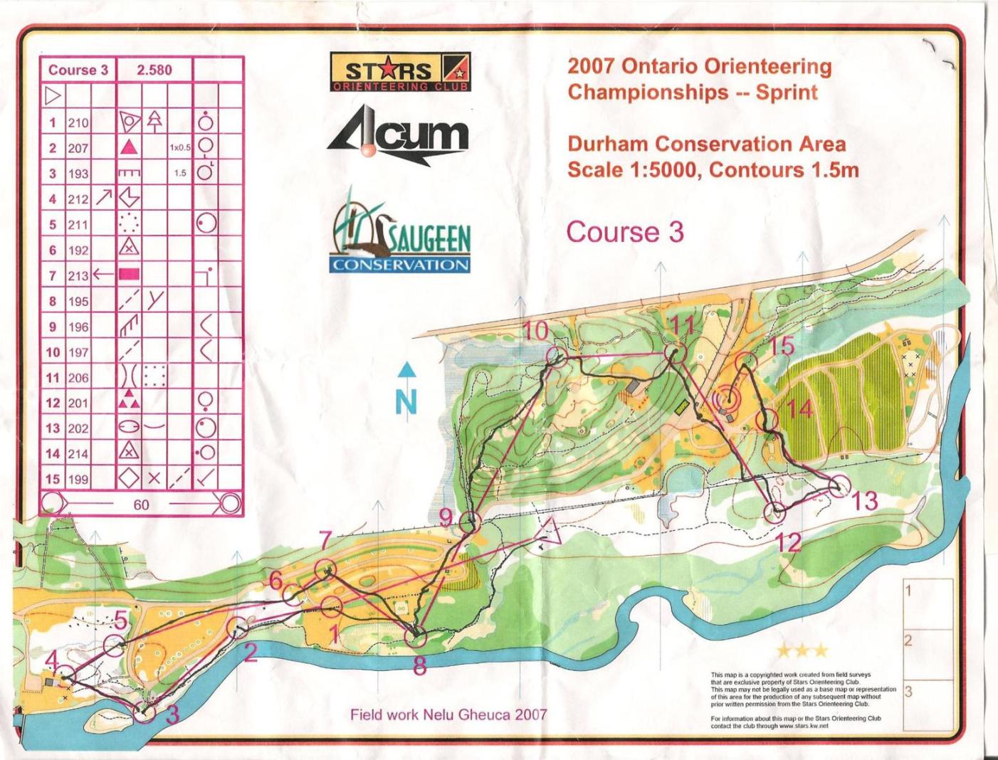 Ontario Orienteering Championships  (2007-10-06)